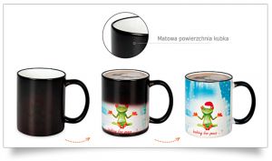 Kubek reklamowy MAGIC MUG - kubek zmieniający kolor pod wpływem ciepła