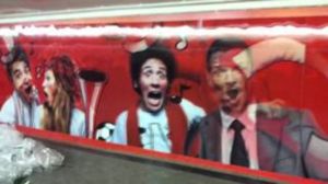 Wydruk wielkoformatowy 3D - Coca Cola