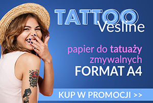 API.PL napędza biznes tymczasowych tatuaży – duże rabaty na papier Vesline Tattoo