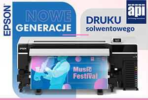Nowa generacja drukarek ekosolwentowych Epson już w komplecie. SureColor SC-S7100 i SC-S8100 w ofercie API.PL