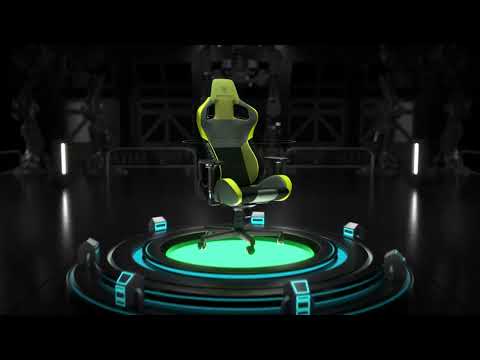 3D animation of GAMING CHAIR