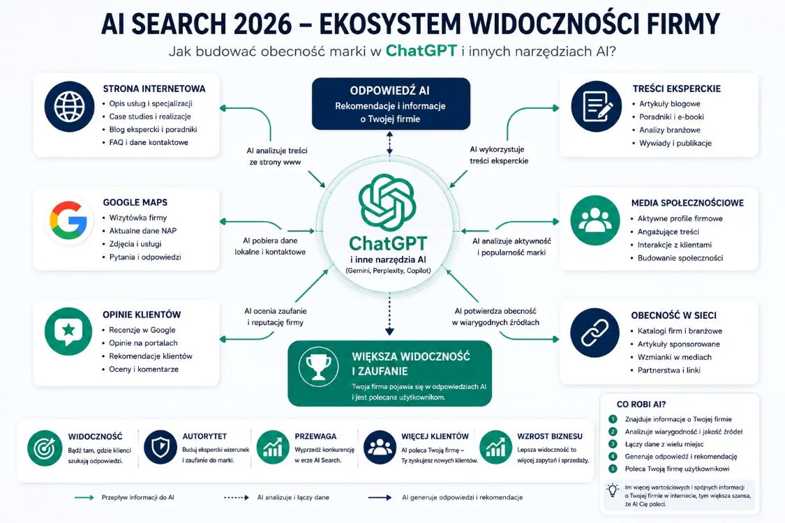 AI Search, SEO i marketing internetowy w 2026 roku